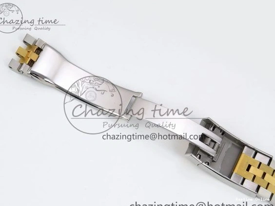 0418 Effortless DateJust 36 126233 Clean 1:1 Best Edition 904L Steel YG Textured Diamonds Dial on SS YG Jubilee Bracelet VR 1500